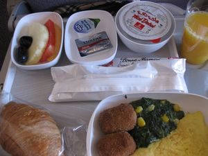 エミレーツ航空の機内食